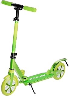Wheels City Scooter Scooter for Teenagers, Foldable Kids Kick Scooter, Scooters for Adults with Big Wheels - Front Suspension - Commuting City Scooter for Kids Teens Girls and Boys