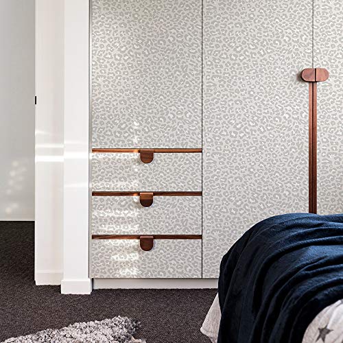 Rollo de Plástico con Espalda Adhesiva impermeable y diseño de leopardo 6