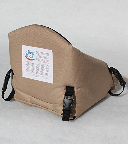 Infant/Toddler Airline Lap Restraint and Seat (Navy Blue over Tan)