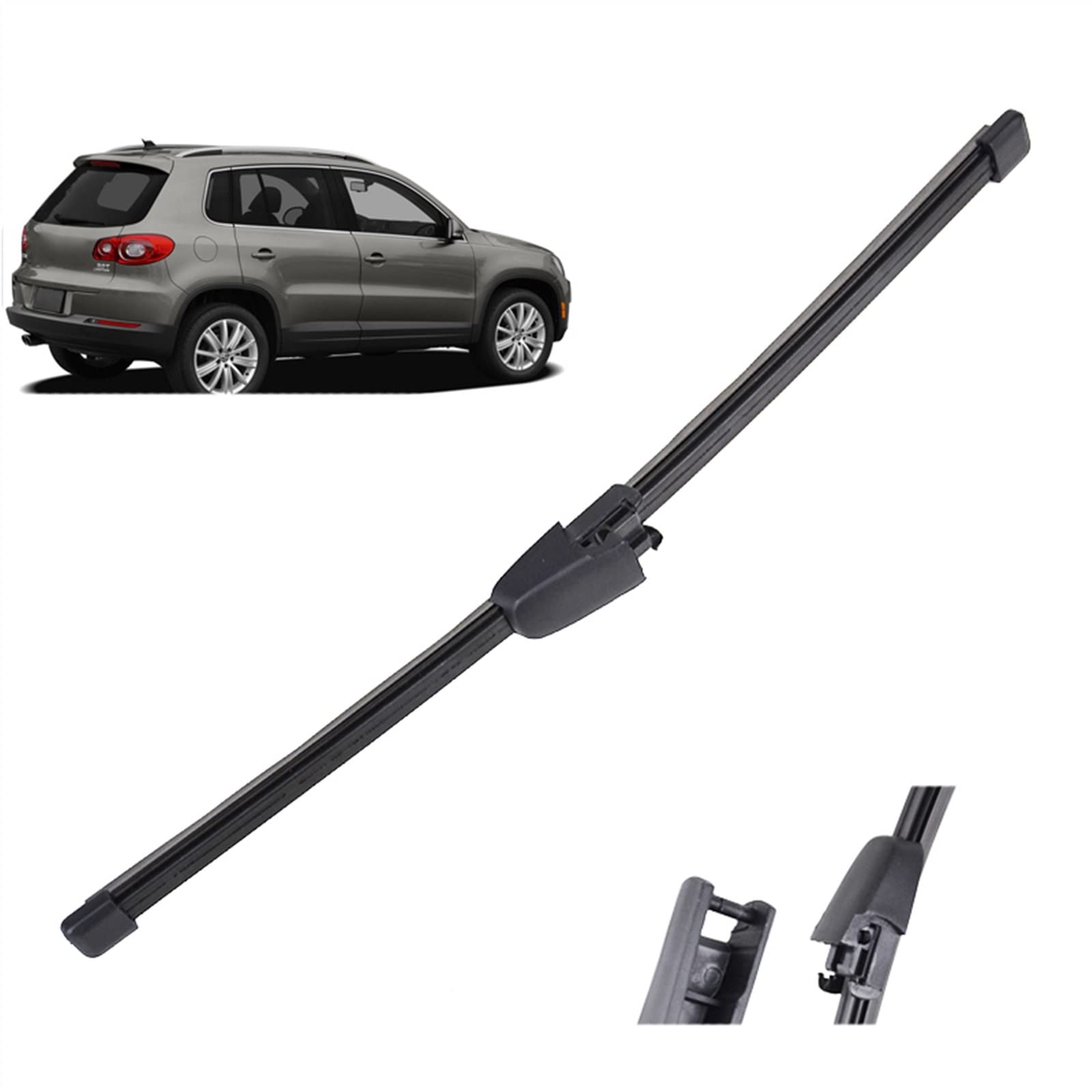 Essuie-glace arrière Tiguan MK1 balai de pare-brise 13'' sans trace