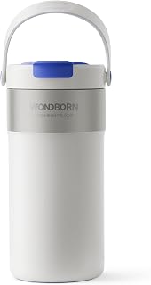 Portable Breast Milk Cooler, 4 Ice Rings, 360°Cooling with Vacuum Lid, Safe Chill for 30H+, 22oz Large Capacity with 2 Bottles, Rapid Chill to 40℉, Extra Wide Opening, Ideal for Work & Travel