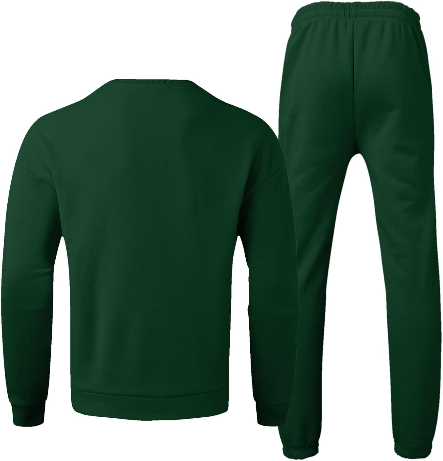 Tracksuits for Men 2 Piece Sweat Suit Long Sleeve Sweatshirt and Sweatpant Set Casual Stretchy Jogging Suits 2024 Trendy