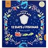 Advent Calendar Fishing Christmas Countdown 12 Days Fishing Set For Adult Men Teen Boys 2024 Xmas Surprise Gift