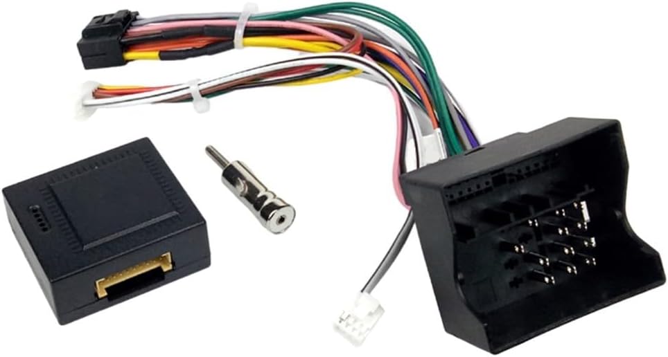 CAN Bus – Arnés de cableado de 16 pines para radio Ford, adaptador de cable decodificador 16P, compatible con C Max Fiesta Focus II Fusion Kuga S Max Transit 2003 a 2016