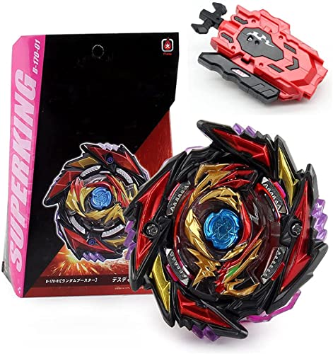 Burst B-170 Battling Tops Burst Toys With Launcher Links And Right Spinning Tops For Kids Battling Tops Game Retro Good Gift For Children Without AssemblyLauncher Cover