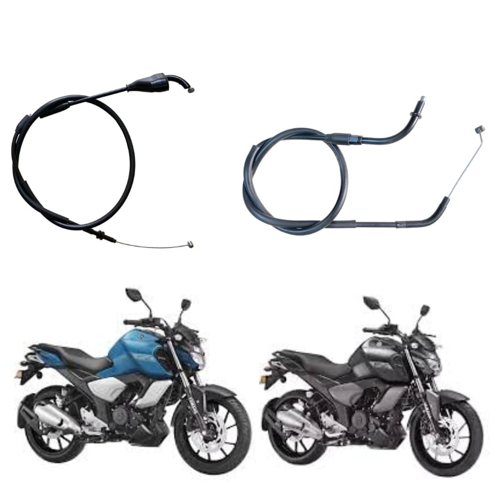 Road Religion® Clutch & Accelerator Cable Combo Compatible with FZ V3 BS6 | Heavy-Duty OEM Replacement Control Cable Set | Smooth Clutch & Throttle Operation - (RR3050) - (RR3051)-image-19