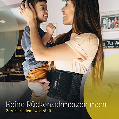 Rückenbandage BraceUP Rückenstützgürtel für Schmerzlinderung