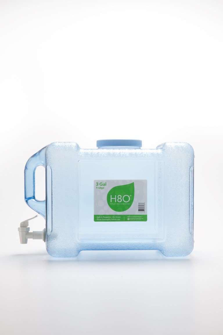 Polycarbonate Portable Refrigerator Bottle with Valve