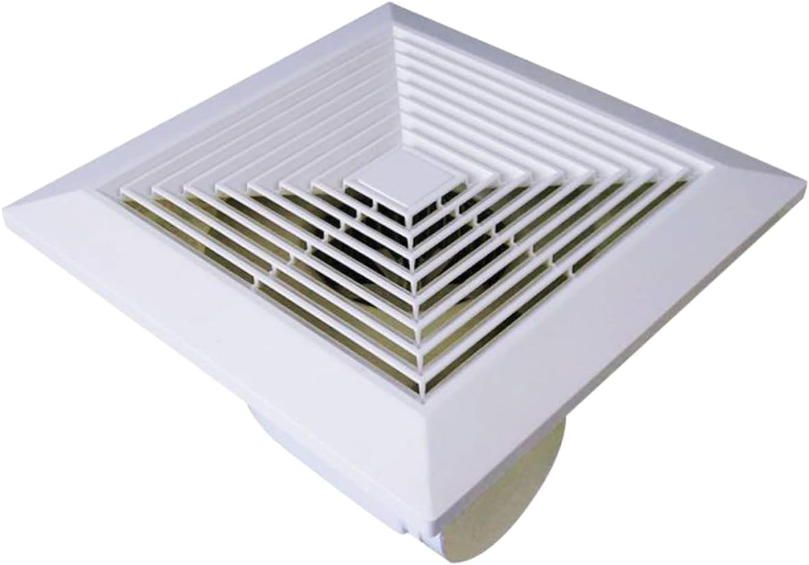 VALICLUD Powerful Quiet Bathroom Ventilation Fan Ceiling Wall Mount Exhaust Fan for Efficient Air Circulation Kitchen Toilet and Bathroom Spaces