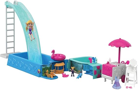 Polly Pocket Splashtastic Pool Surprise 