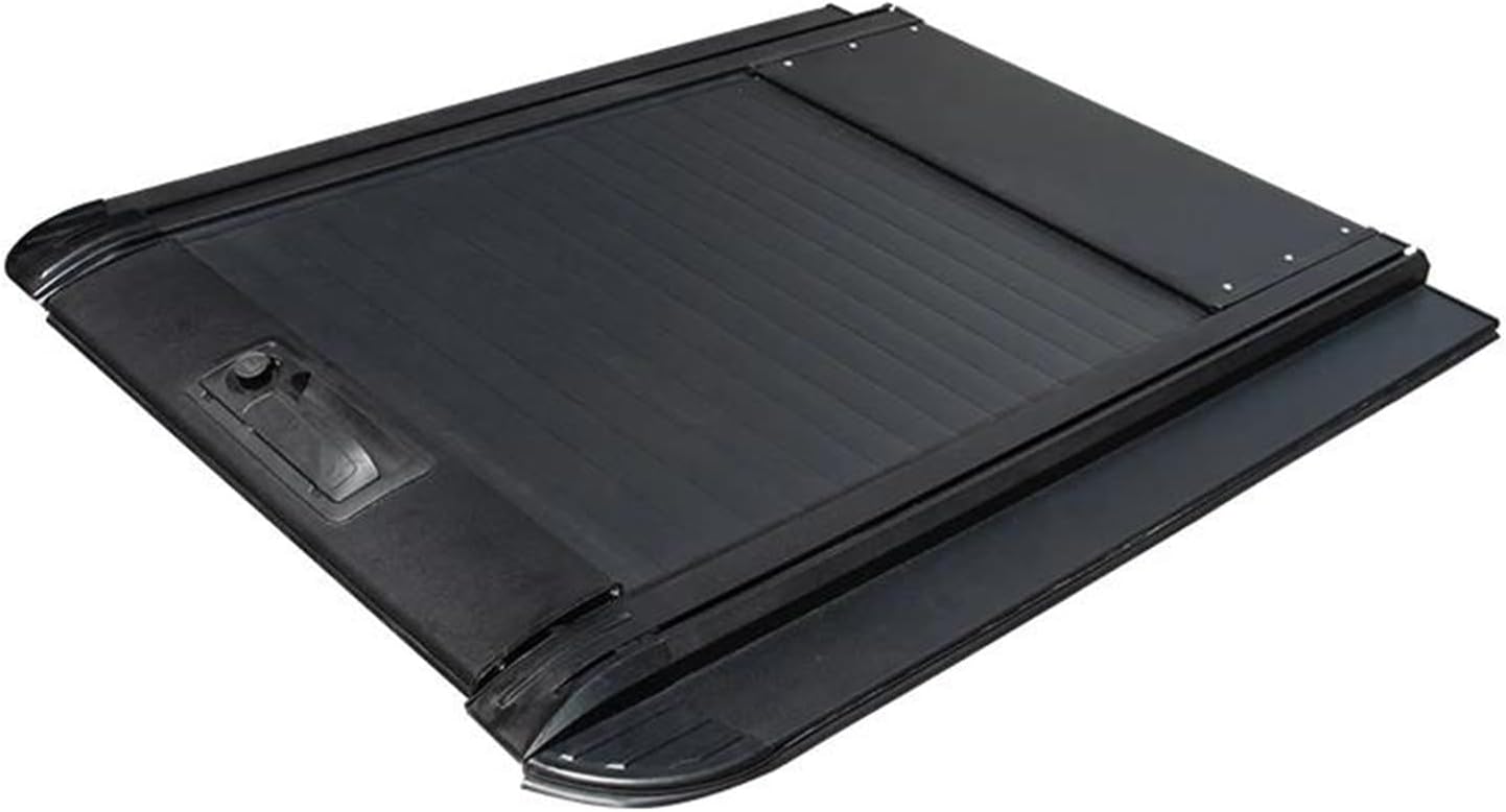 Boot Load Luggage Cover Lockable Waterproof Retractable Aluminum Tonneau Cover For Pickup Trucks With Remote Manual Feature Parts Parcel Shelf
