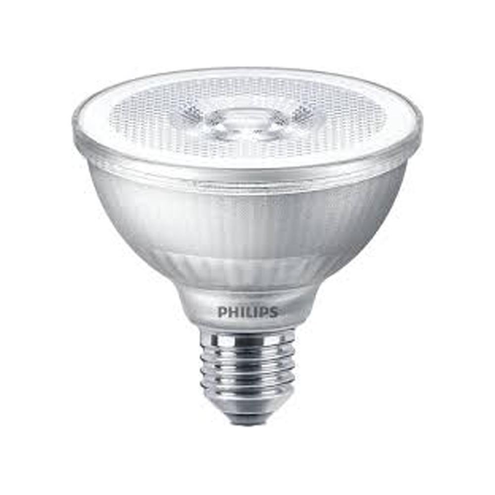 Philips Warm White E27 9.5W Silver Plastic Led Light Bulb