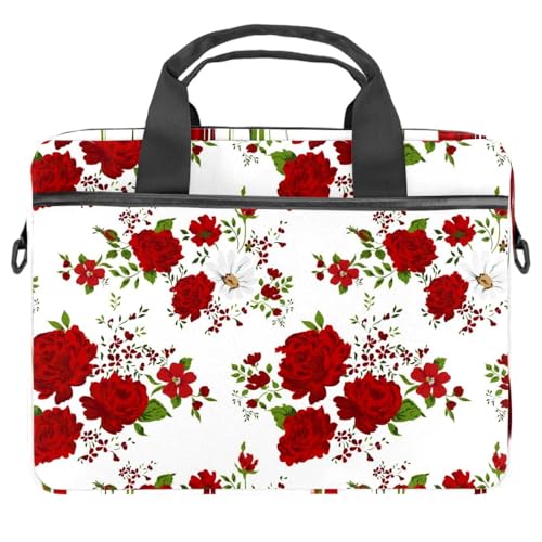 Maletín para portátil de 13.3 pulgadas bolso de flores para ir a la universidad y la oficina