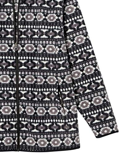 Image of Amazon Essentials Women's Classic-Fit Full-Zip Polar Soft Fleece Jacket, Outerwear Coat with Cuffs (Available in Plus Size)