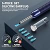 Ear Wax Removal Tool Camera - Ear Cleaner with Camera,1080P Otoscope, Ear Cleaning Tool with 6 Ear Spoon, Ear Camera for iPhone & Android Phones - Blue