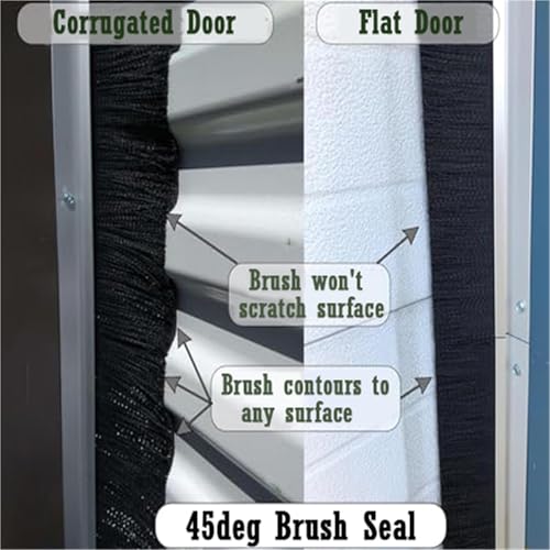 Brosse de bas de porte pour un garage propre et une boîte protégée - 5