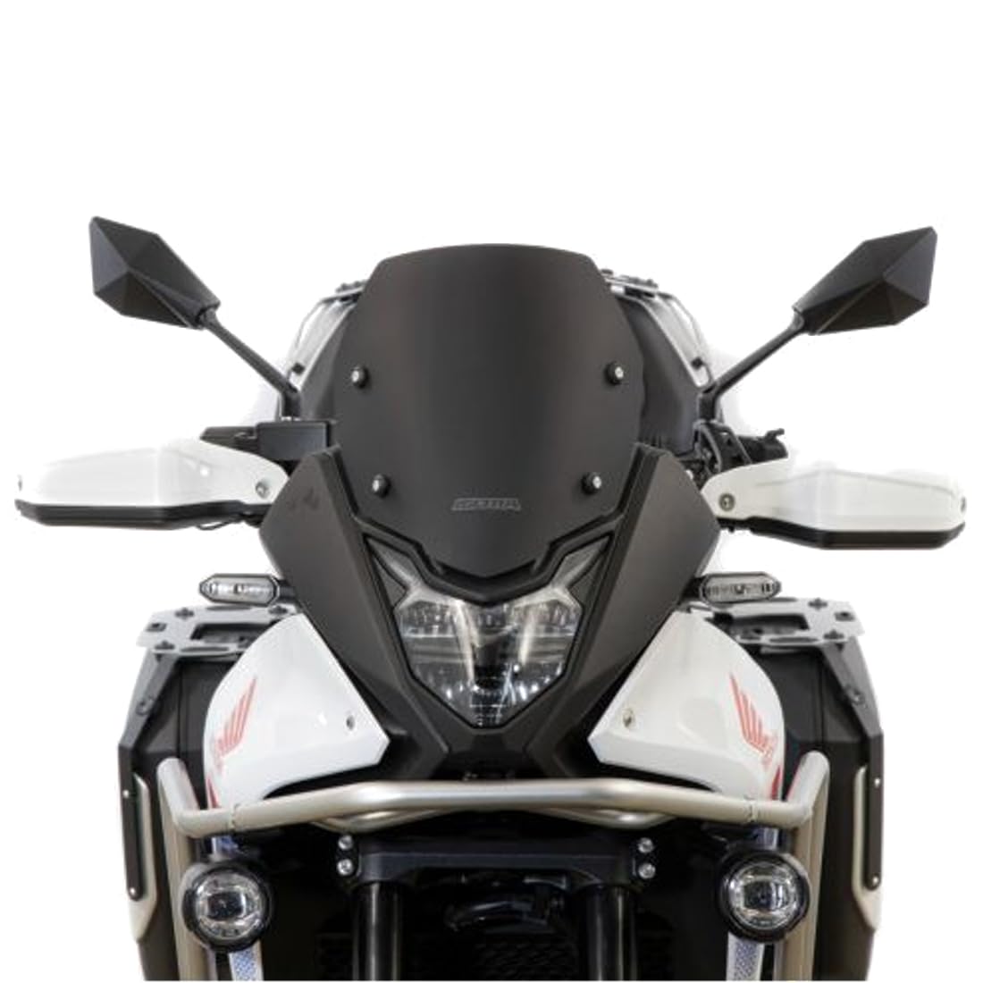 CUPOLINO PARABREZZA NERO OPACO ISOTTA COMPATIBILE PER TRANSALP XL 750 2023 2024 2025