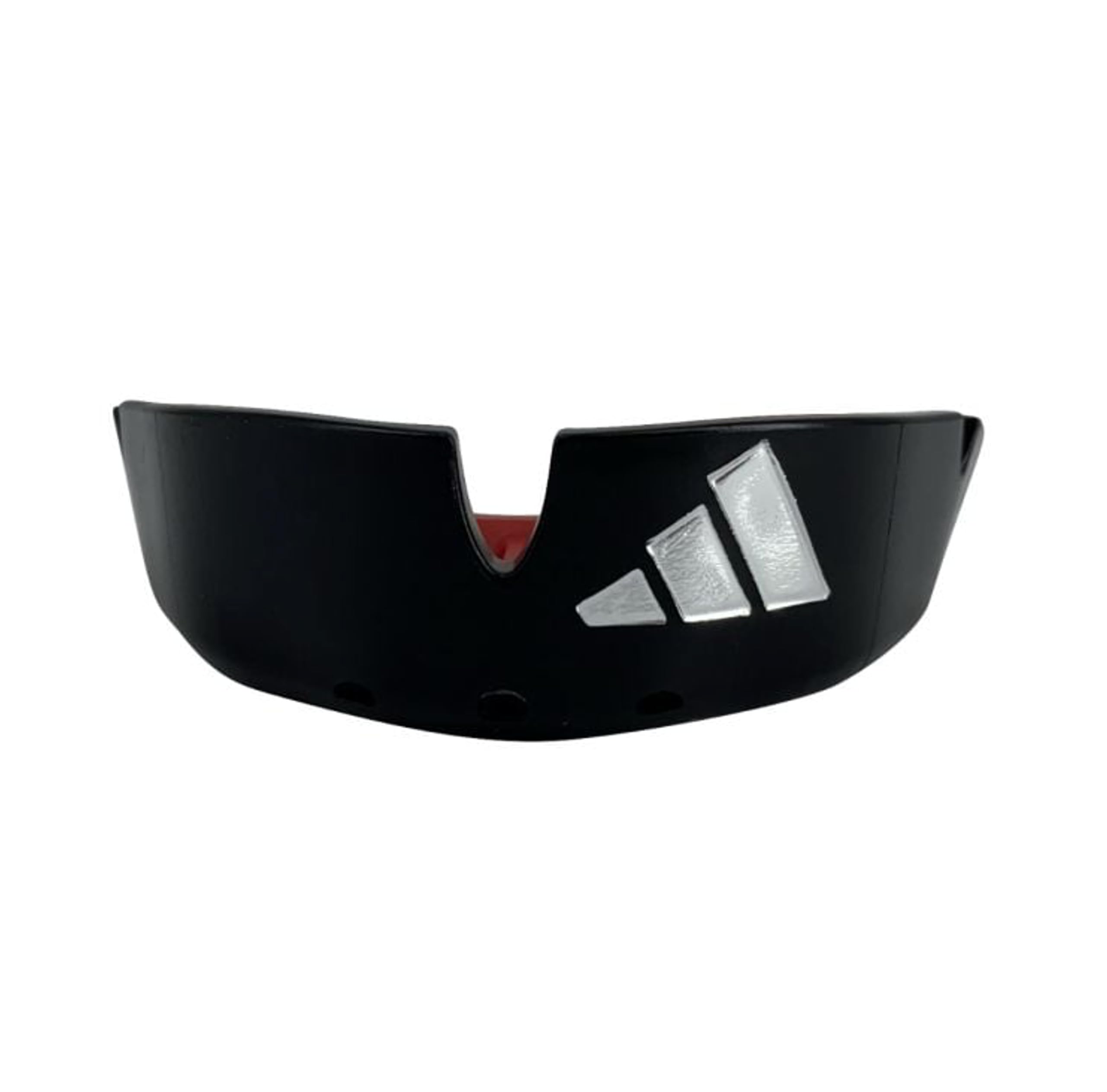 adidas Paradenti Paradenti Gum Shield Adulto Boxe Rugby Hockey MMA Arti Marziali OPRO Argento (Nero, Senior)