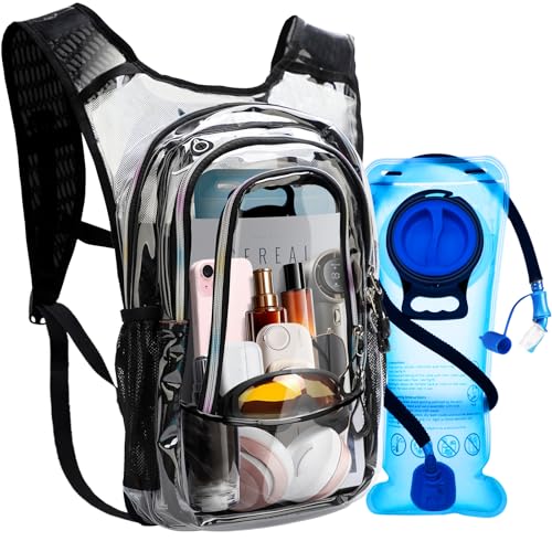 Aazon.co : IHeartRaves Hydration Pack Cute Holographic Rave Water Backpack Hydropack 2 L