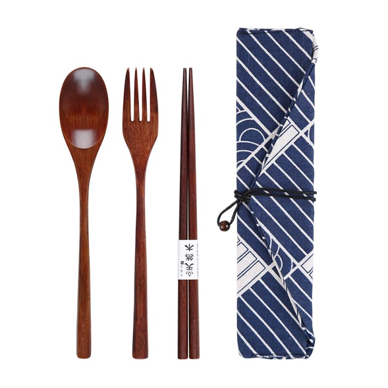 Amazon | OUNONA 木製 スプーンフォーク箸セット 日本製 軽量