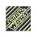 STAR WARS(スター・ウォーズ) ネオンロゴ タオルハンカチ ネイビー 日本製 フルフィーコットン 19-0020090 約25×25cm