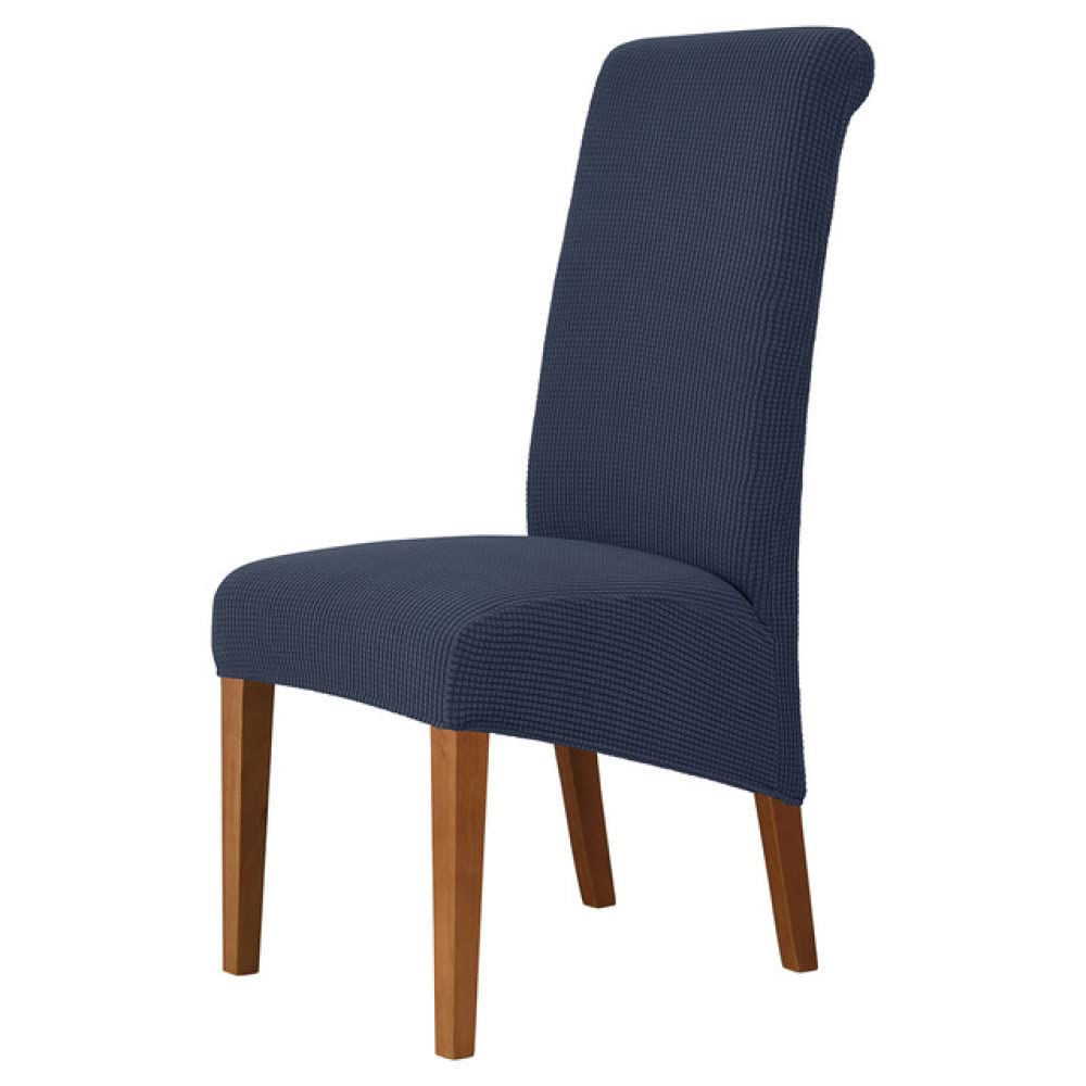 Housse de chaise salle à manger bleu marine pour sublimer votre cuisine