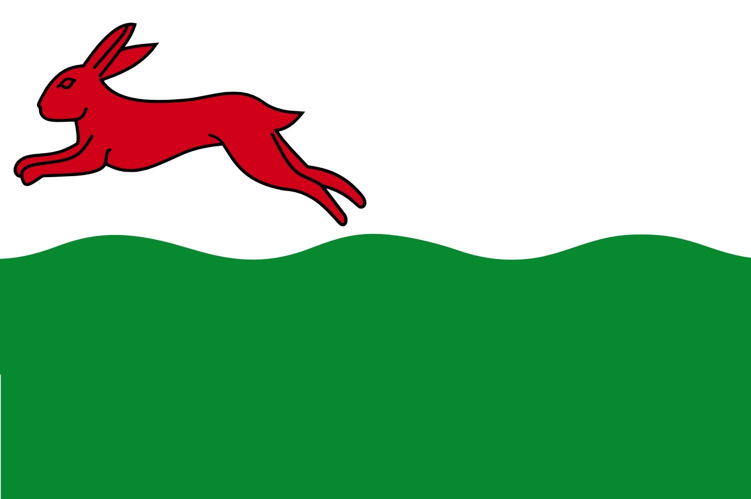 Drapeau Oudehaske grand format | Dorpsvlaggen Friesland pour mât extérieur