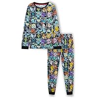 Pokémon Pijama Niño Invierno Pijama Pikachu Chico con Camiseta
