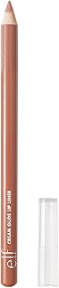 e.l.f. Cream Glide Lip Liner, Highly-Pigmented Pencil For Shaping & Sculpting Lips, Semi-Matte Finish, Vegan & Cruelty-Free, Pinky Swear