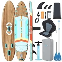 ZLX Stand Up Paddling Board 350x89cm,SUP Board Set,Stand Up Paddle mit Einzigartige Mittelfinne,Rutschfester Deckpad,Standup Paddle Board 250kg Tragkraft,für Erwachsene,Anfänger,alle Könnensstufen