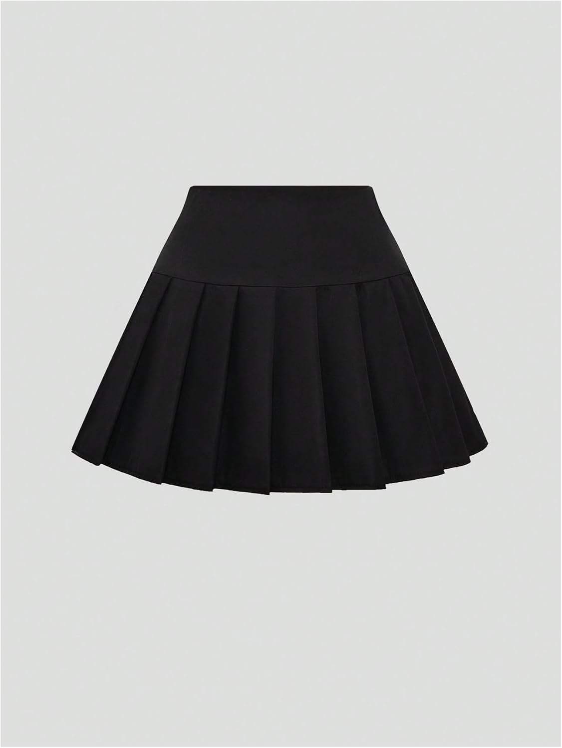 Women's High Waisted Pleated Skirts A Line Uniform Golf Tennis Skater Mini Skirt