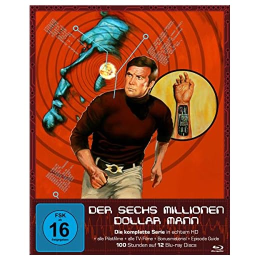 Der Sechs Millionen Dollar Mann - Die komplette Serie (Blu-Ray)