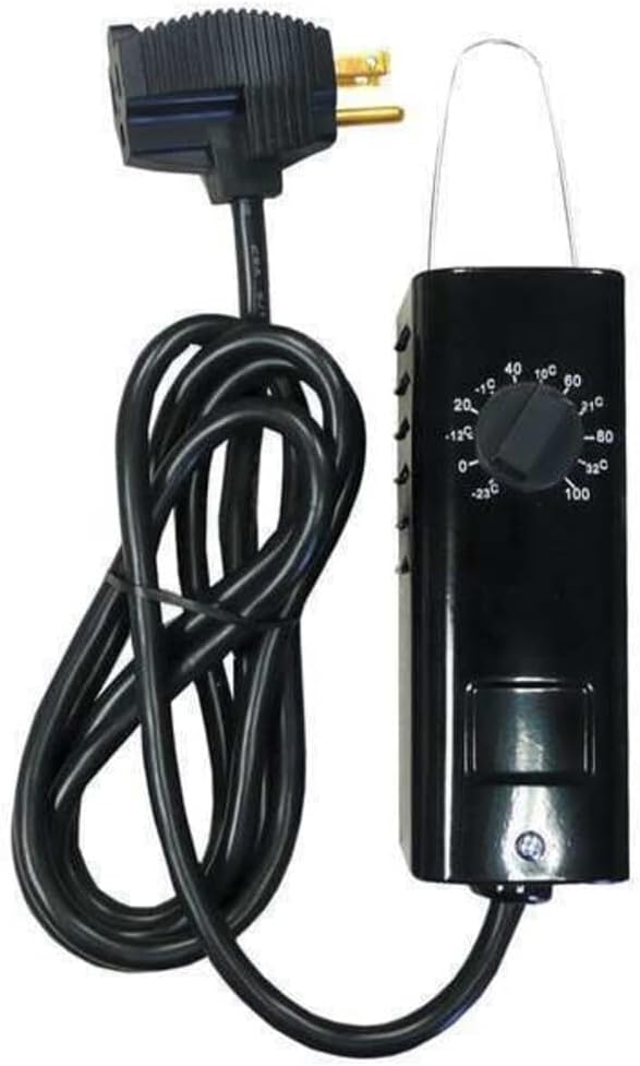 Line Voltage Mechanical Thermostat, Cooling Only, 110 to 125VAC, 1 Stage