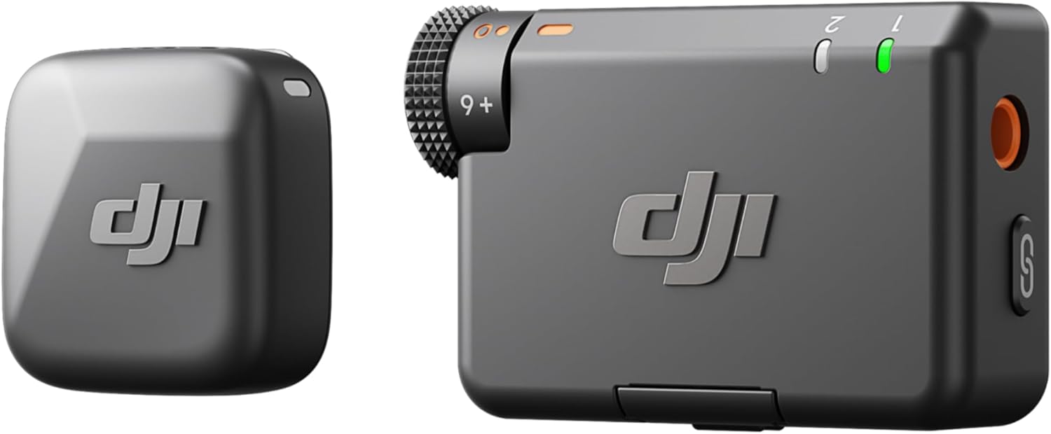 DJI Mic Mini (1 TX + 1 RX), Wireless Lavalier...