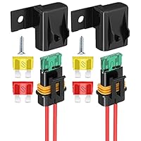 PORTAFUSIBILE PER AUTO 12V CON FUSIBILI BUONA QUALITA