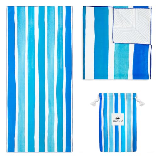 Elite Trend Quick Dry Microfiber Beach Towel, X-Large 78x35 in (Maldives)