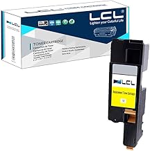 LCL Compatible Toner Cartridge Phaser 6020 106R02758 (1 Yellow) Replacement for Xerox Phaser 6020 6022 WorkCentre 6025 6027 Series Printers