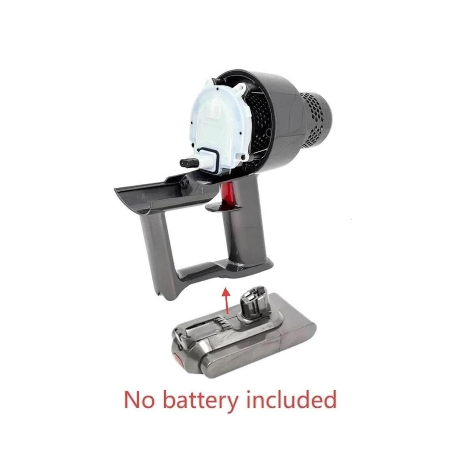 Mango De Cuerpo Plateado,Compatible Con Dyson,SV15 SV17 SV28,Accesorios De Piezas De Repuesto De Motor De Aspiradora En Seco Y Húmedo Inalámbrico De Mano(1*sv15)