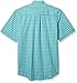 Arrow Men's Big and Tall Hamilton Poplins Short Sleeve Button Down Plaid Shirt
