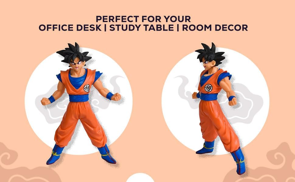 Image of Blue Aura Goku Action Figure Height-16cm Collectible | GK -Black Hair