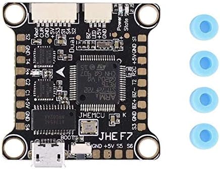 JHE F7 Deluxe Dual-Gyro 5 UART 2-6S 30.5x30.5mm Flight Controller for RC FPV Aircraft Drone Racing
