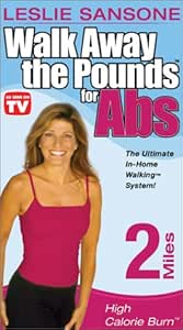 Walk Away the Pounds for Abs: 2 Miles - High Calorie Burn [VHS]: Amazon ...