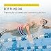 FINIS Long Floating Fins , Red/Black, S (US Male 3-5 / US Female 4-6) (1.05.037.04)