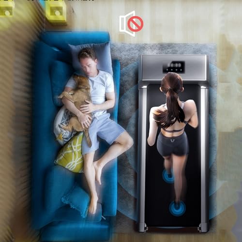 Image of Treadmill for Home, Motorized Jogging Running Machine,LCD Display & Remote Control Walking Jogging Machine for Office