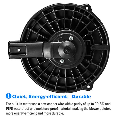AUTEX HVAC Blower Motor Assembly Blower Motor with Fan Cage 700112