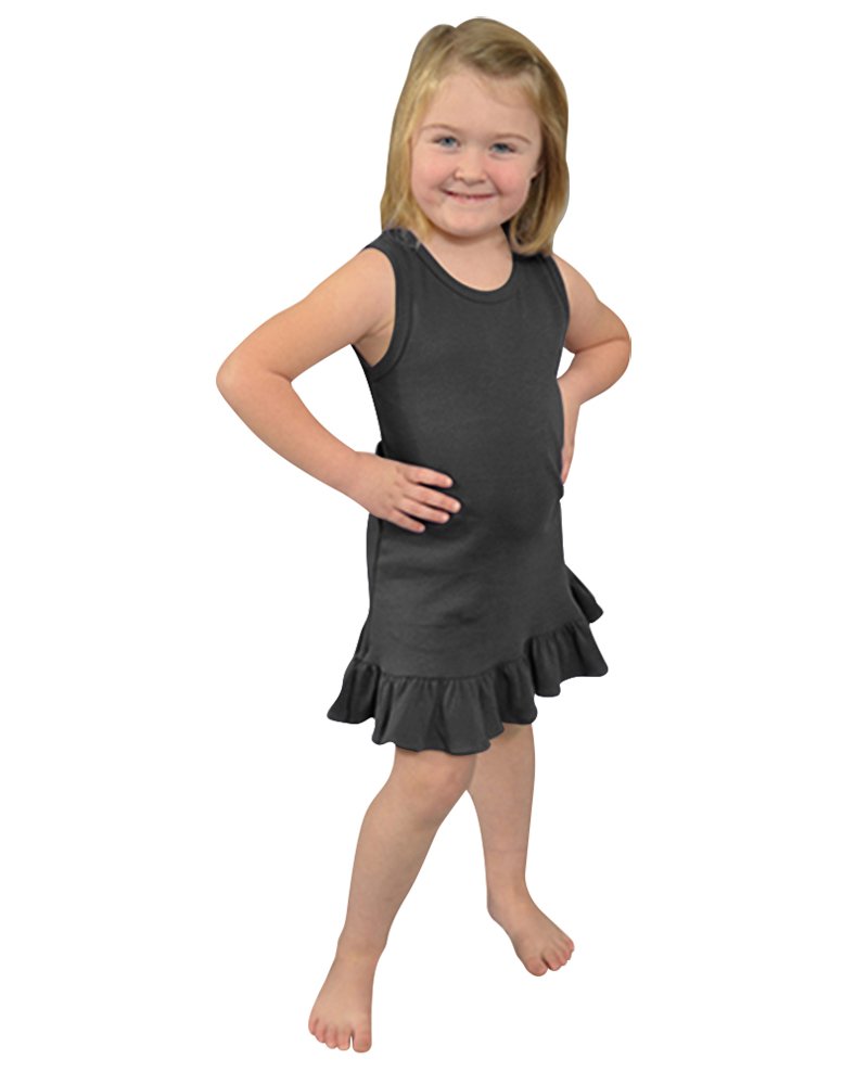 Monag Toddler Ruffle Dress 4y Black