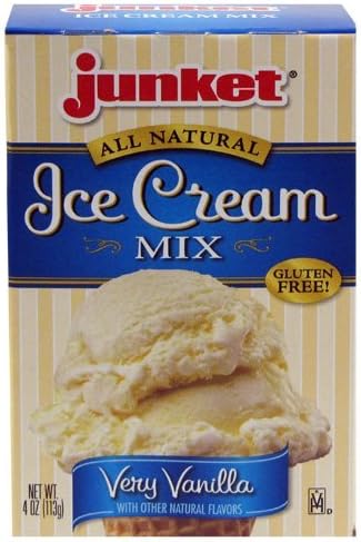 Junket Vanilla Ice Cream Mix pack of 6