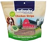 Bellyrubs Country Style Chicken Strips for Small to Large Dogs 20oz | Real Chicken Fillet Sticks | All-Natural Gluten & Grain Free Chicken Jerky Treats | High Protein Dog Training Chews | Made in USA