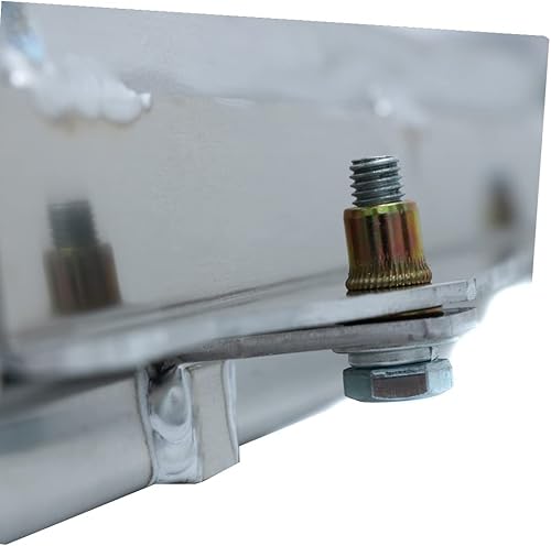 Miniatura 8 de Radiador de aluminio para Chevy Fleetline Fleetmaster Stylemaster 1943-1948 Car Sedan Coupe 3.5L L6, radiador de núcleo de 4 filas +