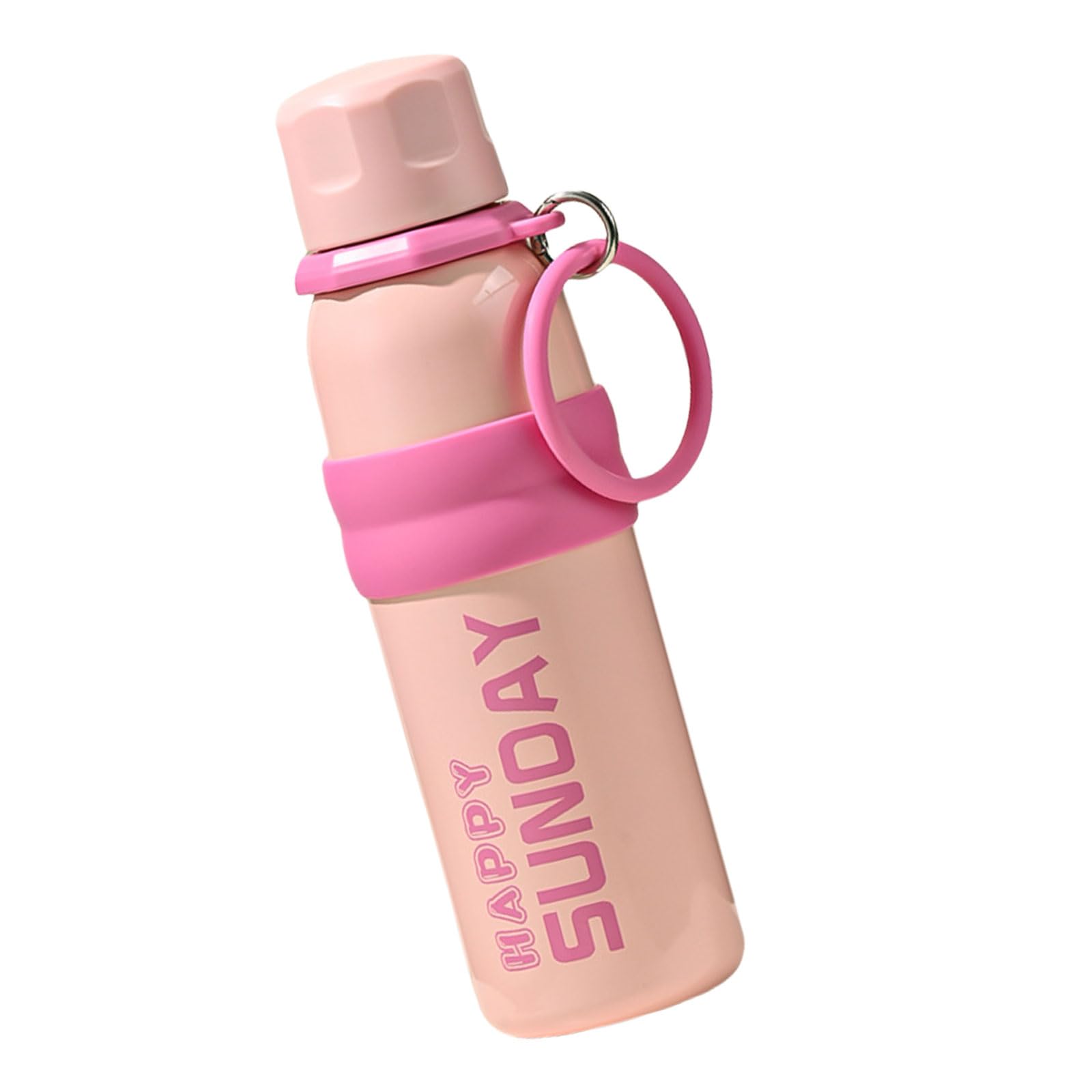 Xinsheinelry Stainless Steel Travel Insulated Mug for Beverages Large Capacity Straw Cup Elegant Water Bottle Practical Drinkware Vacuum Insulated Cup